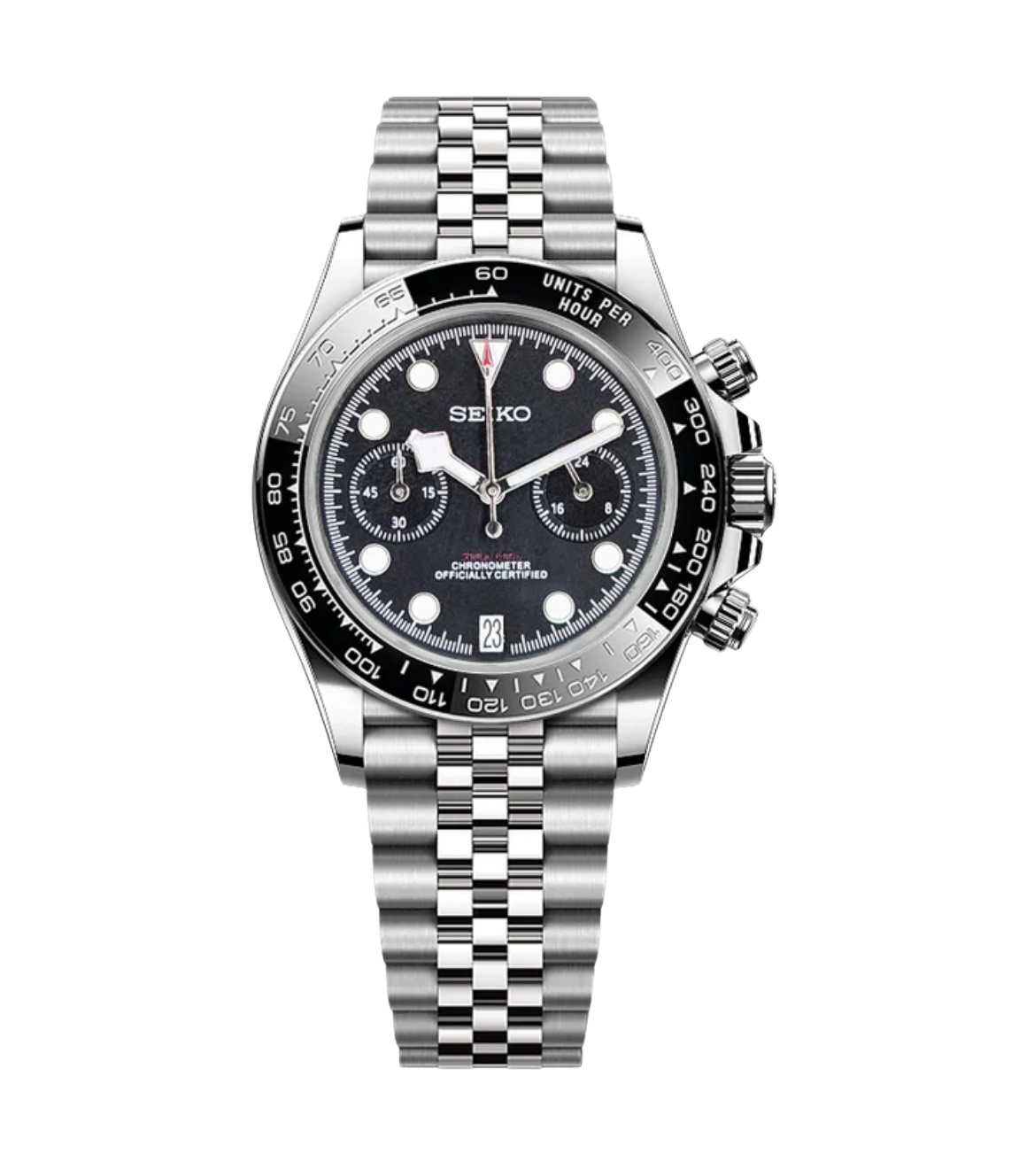 SEIKOBLACKBAY CHRONO | BLACK