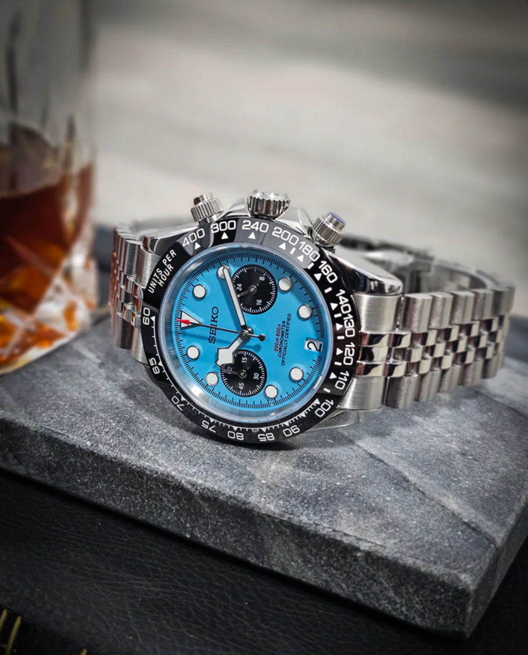 SEIKOBLACKBAY CHRONO | CABANA BLUE