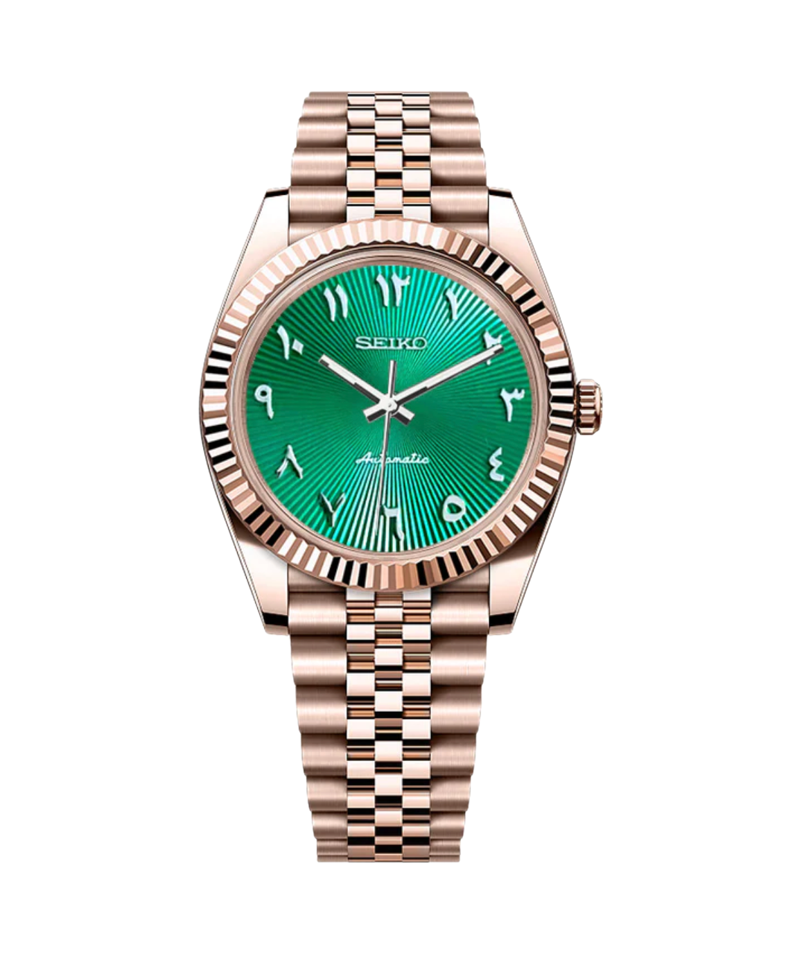 SEIKOJUST FLUTED | ARABIC GREEN RG