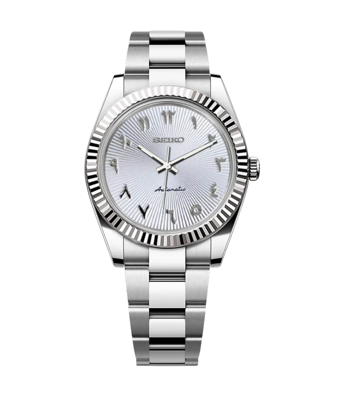 SEIKOJUST FLUTED | ARABIC WHITE