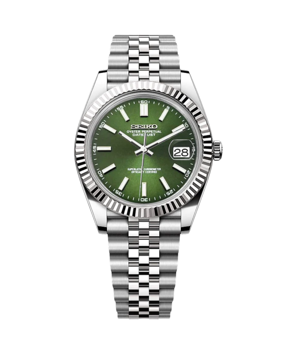 SEIKOJUST FLUTED | FOREST GREEN