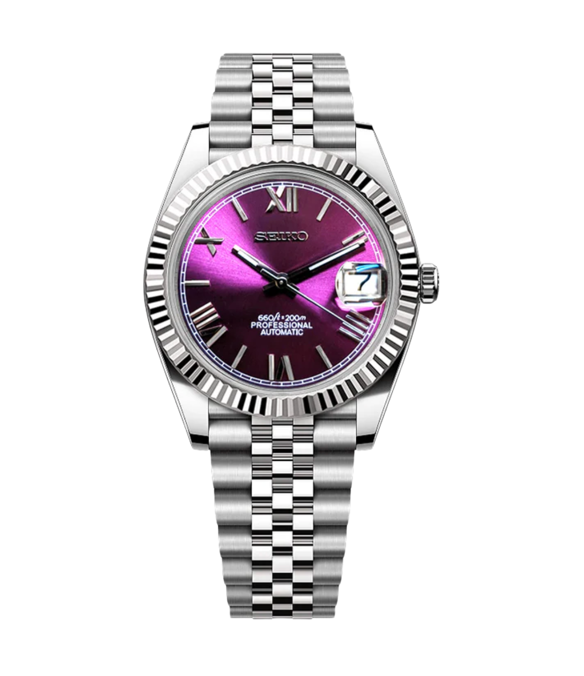 SEIKOJUST FLUTED | ROMAN PURPLE