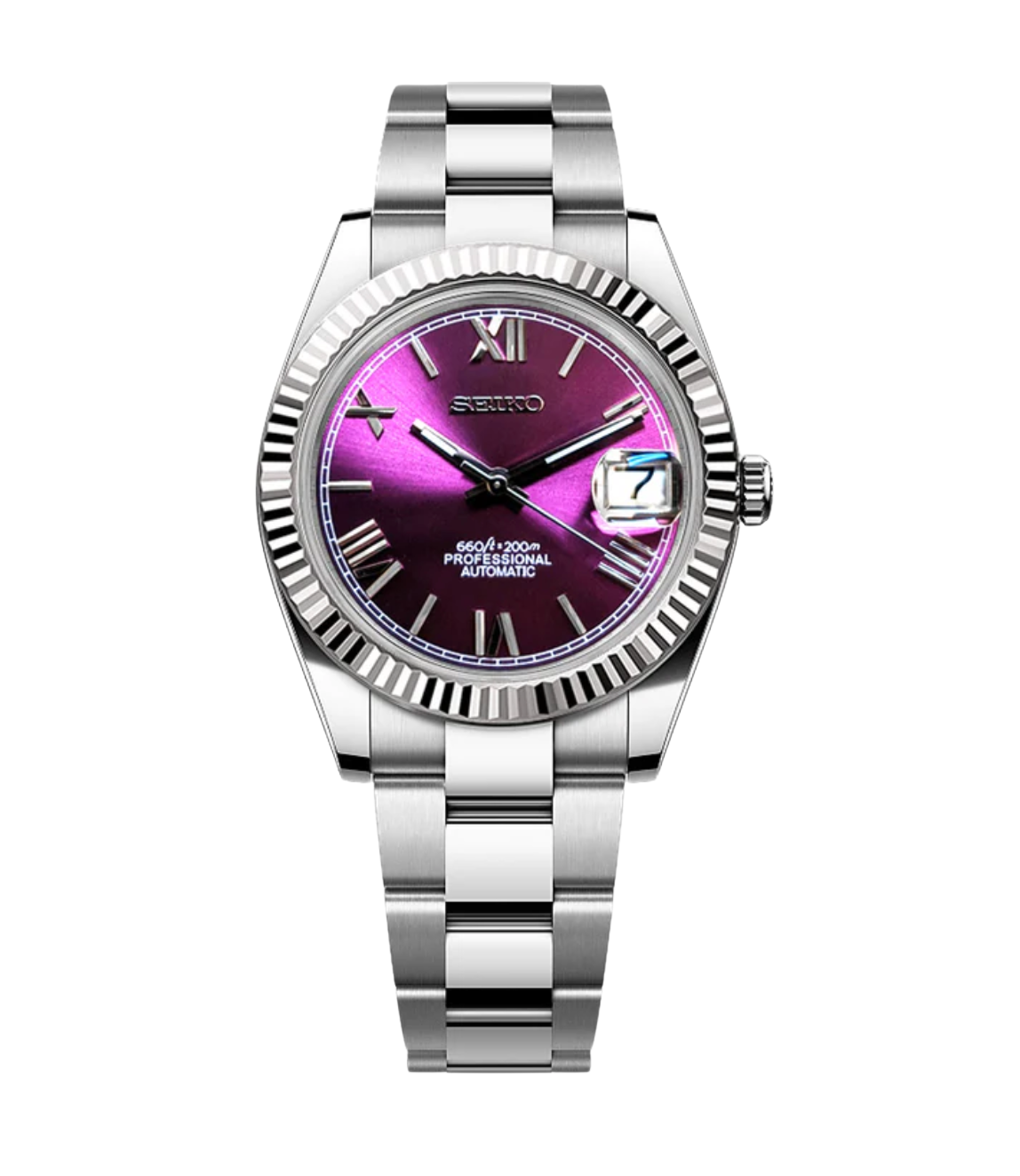 SEIKOJUST FLUTED | ROMAN PURPLE