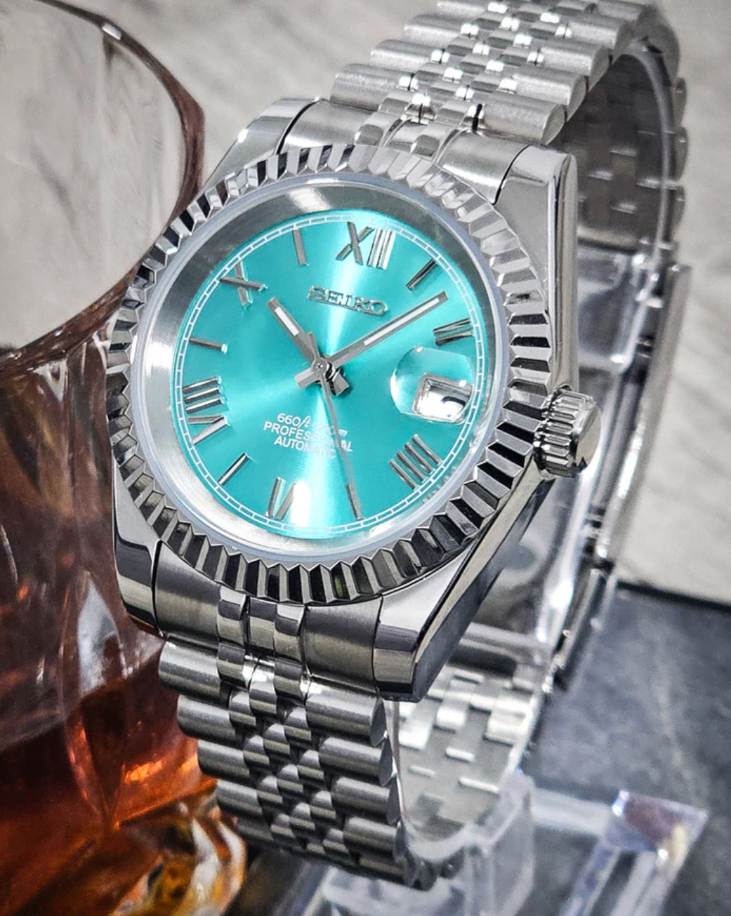 SEIKOJUST FLUTED | ROMAN TIFFANY