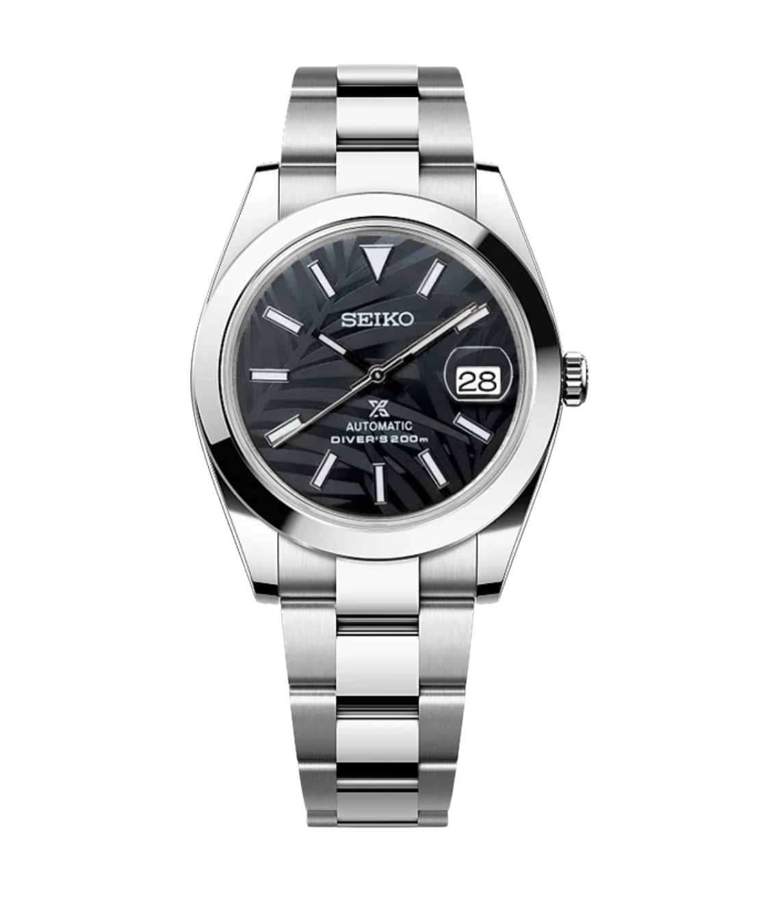 SEIKOJUST FLUTED | PALM LEAVES BLACK