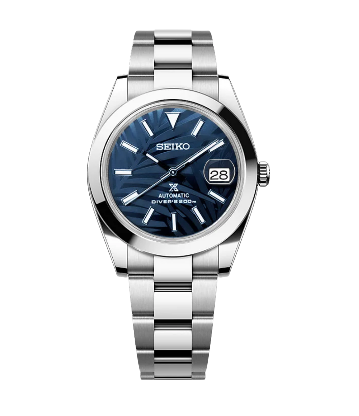 SEIKOJUST FLUTED | PALM LEAVES BLUE