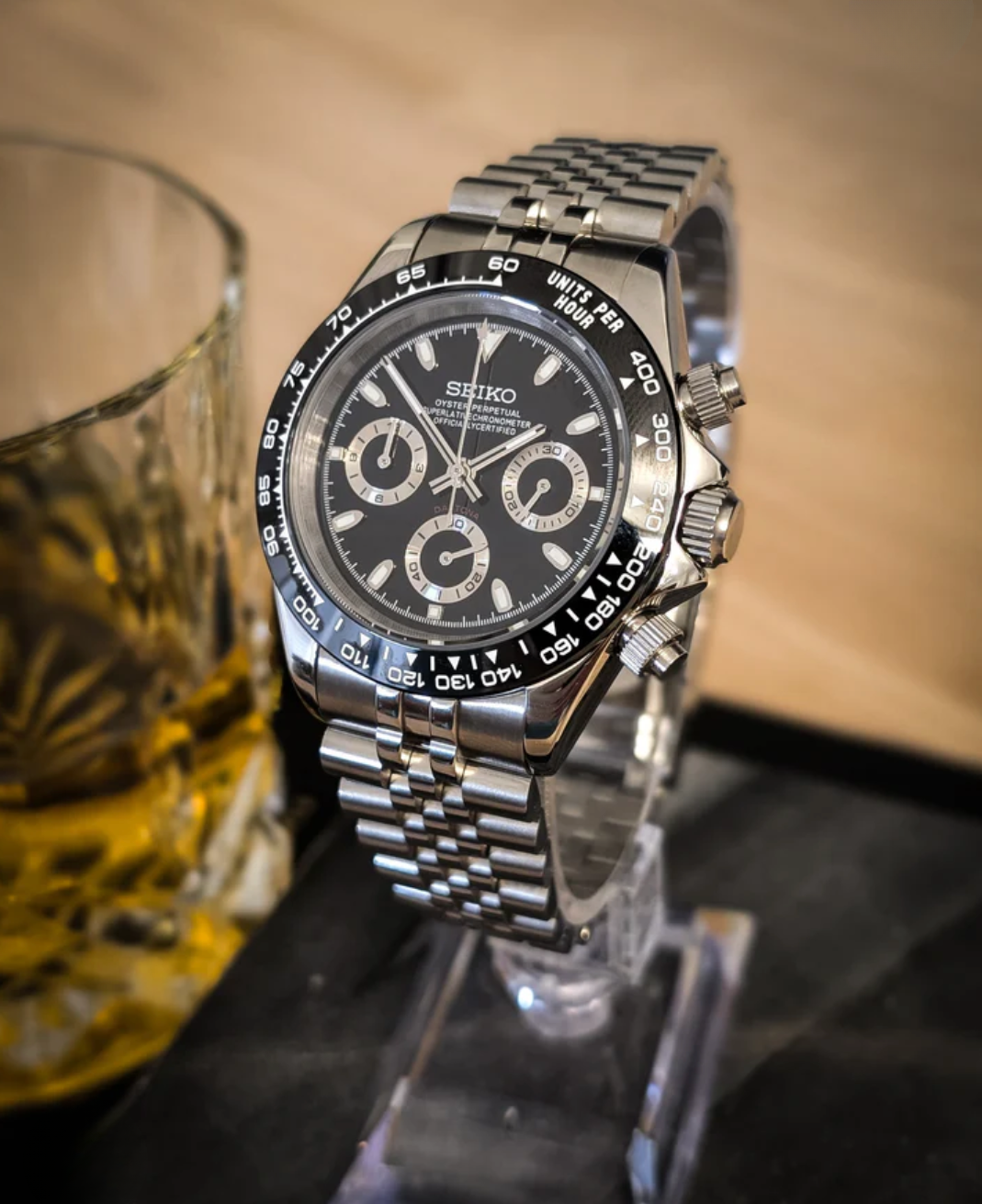 SEIKODAYTONA | BLACK