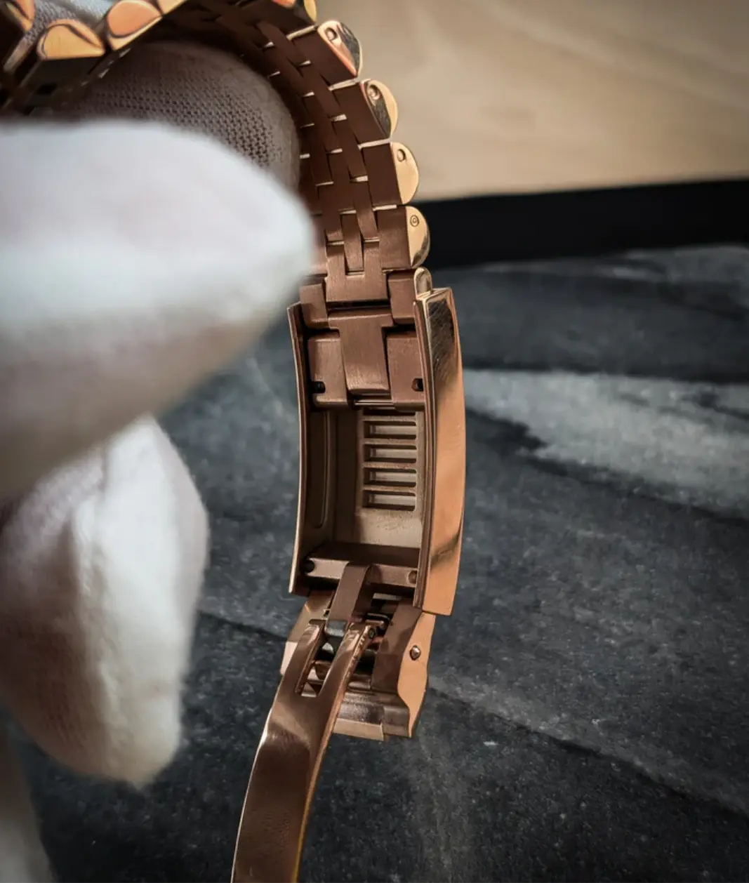 SEIKOGMT | ROSE GOLD BATMAN