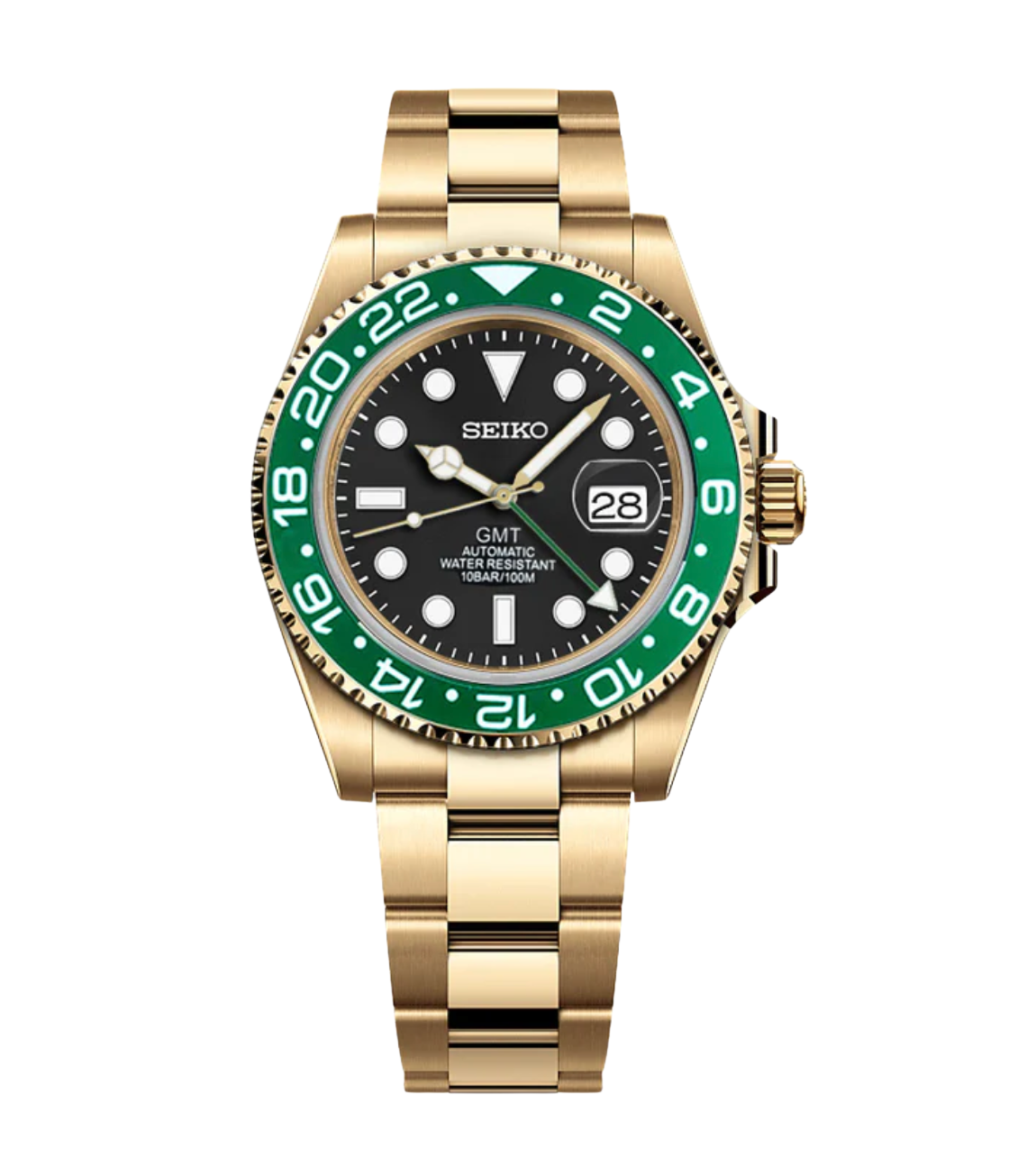 SEIKOGMT | GOLD KERMIT