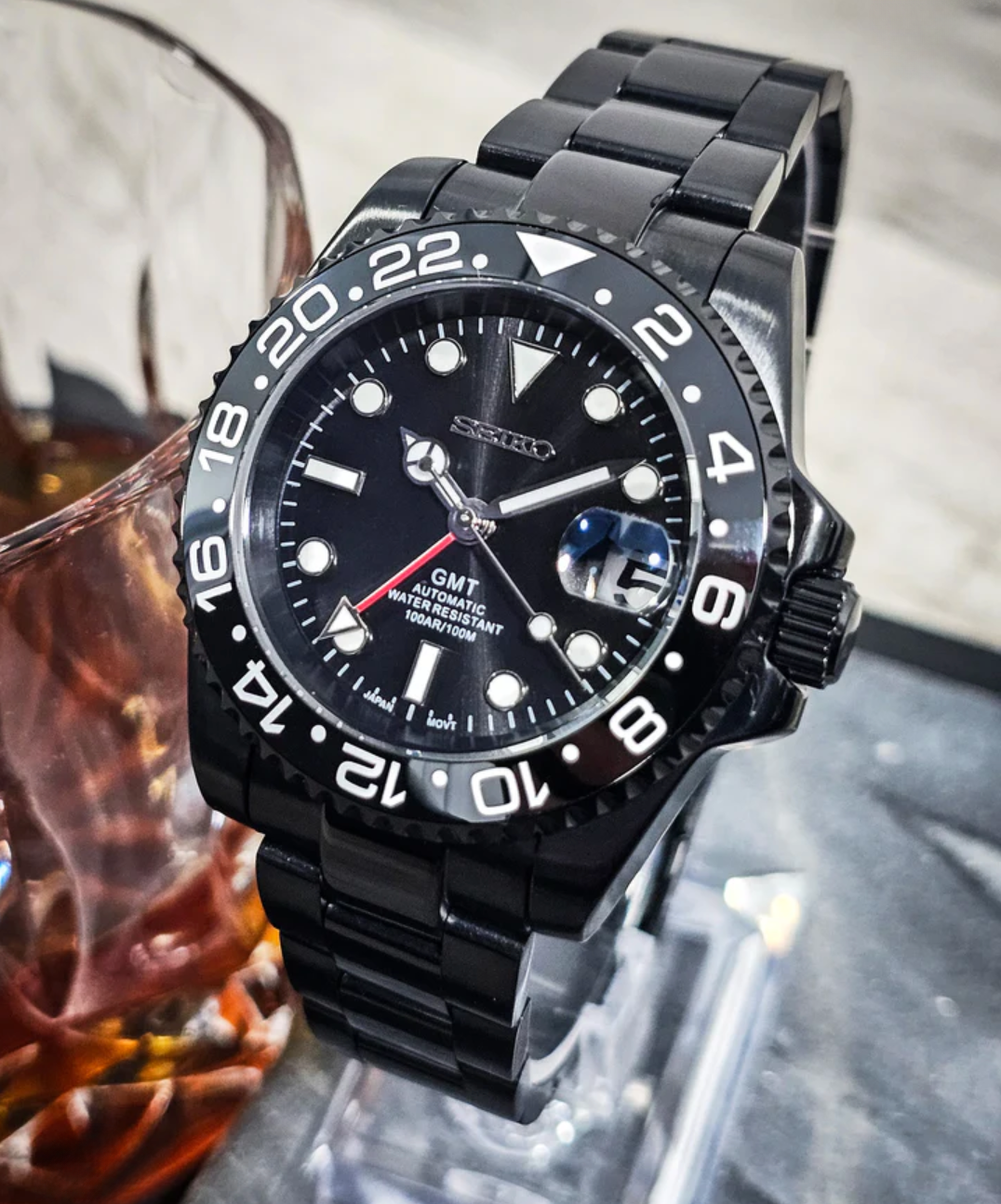 SEIKOGMT | STEALTH REDSTRIKE