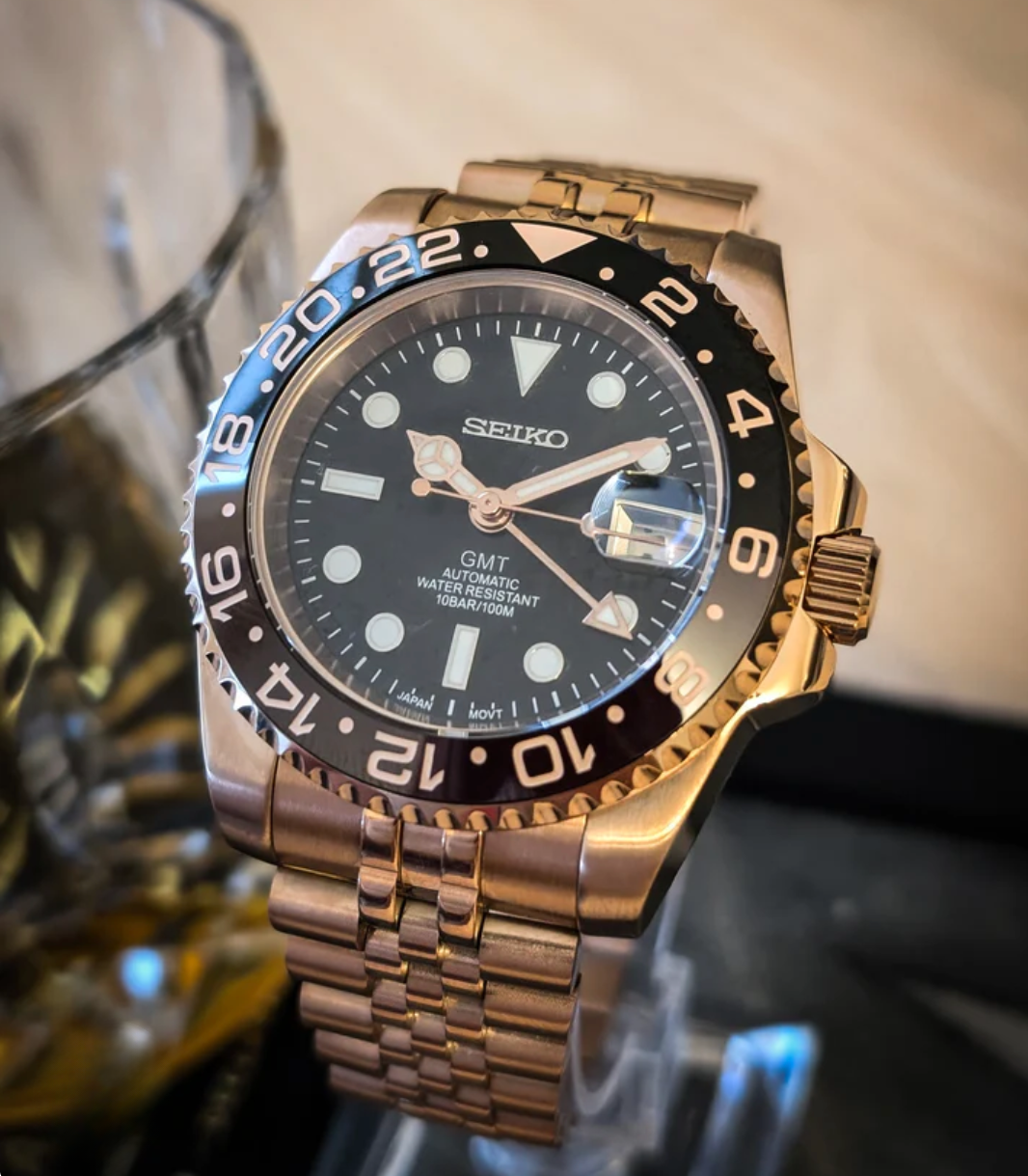 SEIKOGMT | ROSE GOLD ROOT