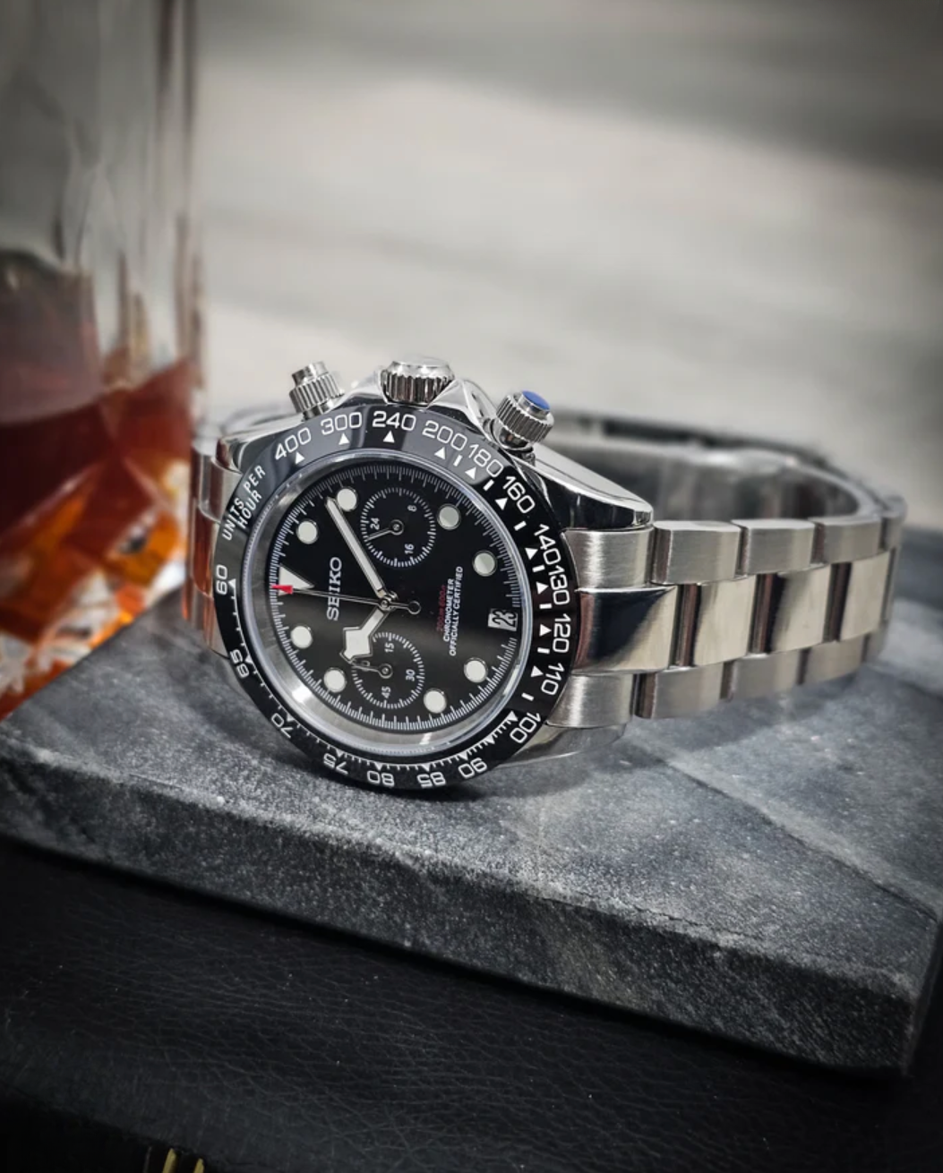 SEIKOBLACKBAY CHRONO | BLACK