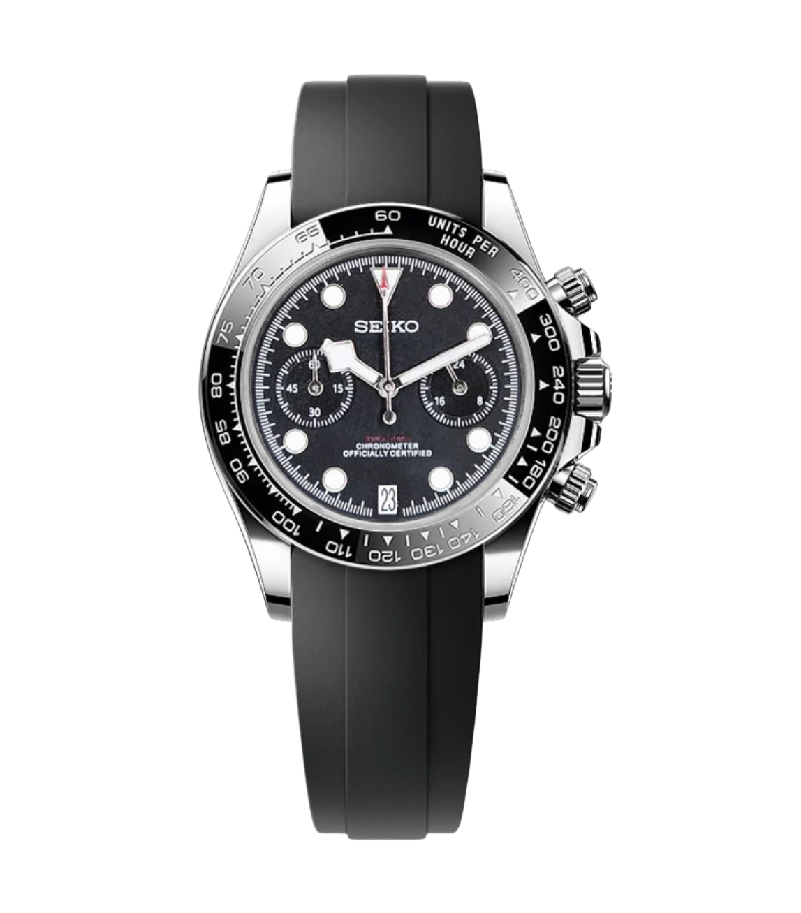 SEIKOBLACKBAY CHRONO | BLACK