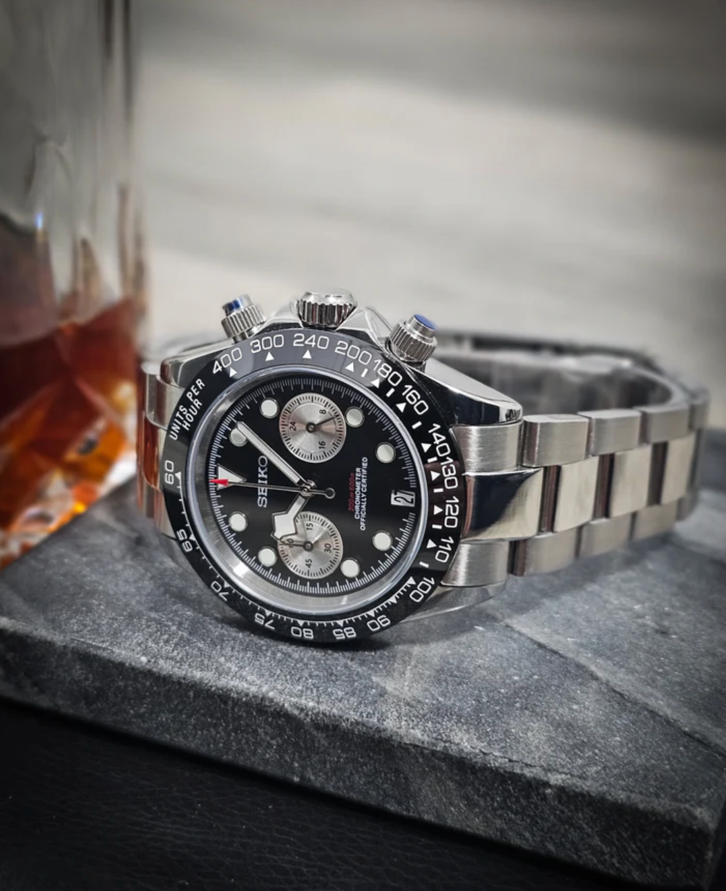 SEIKOBLACKBAY CHRONO | MONOCHROME RACER