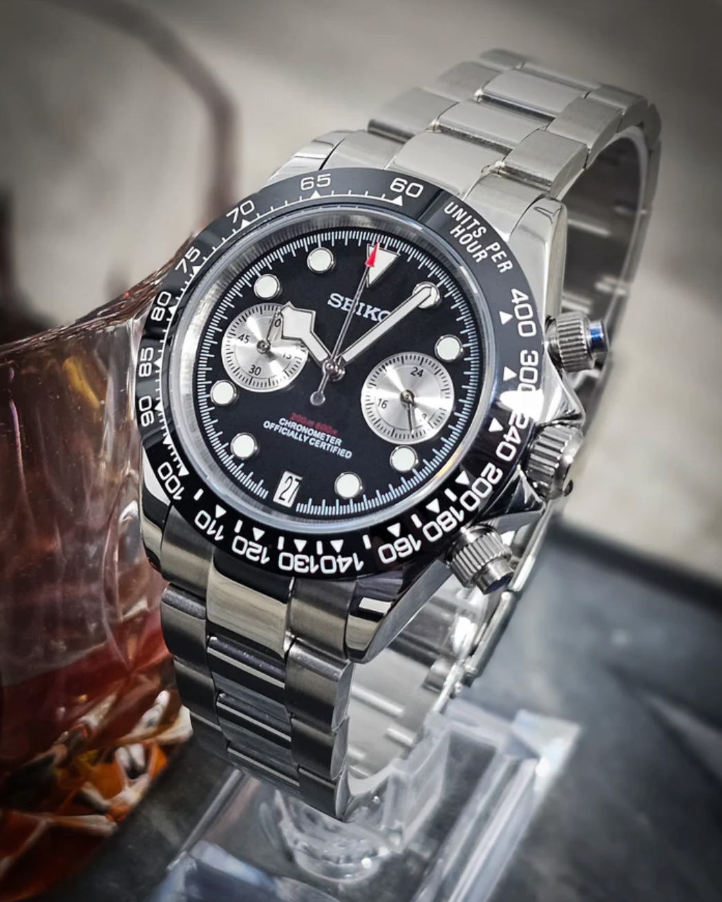SEIKOBLACKBAY CHRONO | MONOCHROME RACER