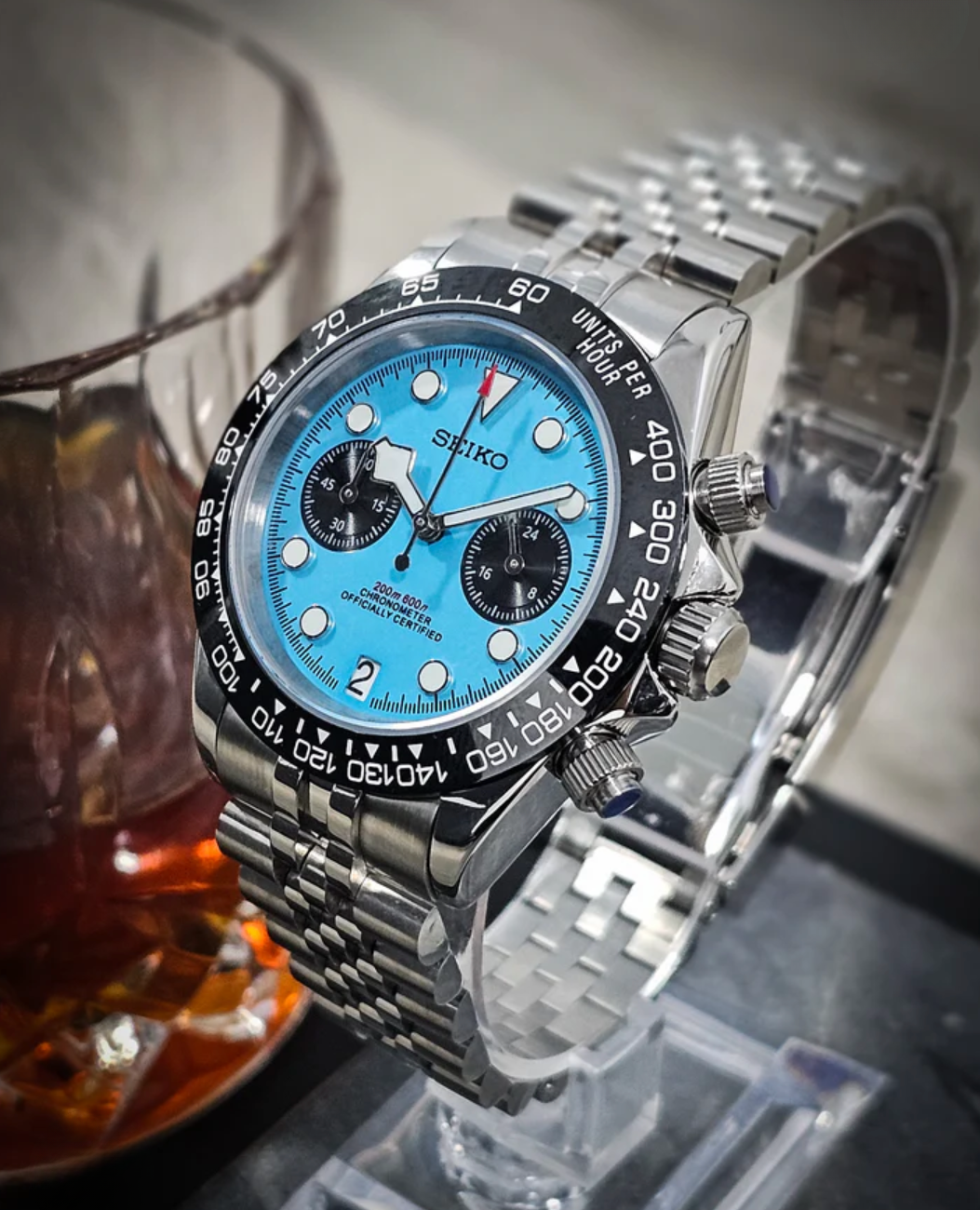 SEIKOBLACKBAY CHRONO | CABANA BLUE
