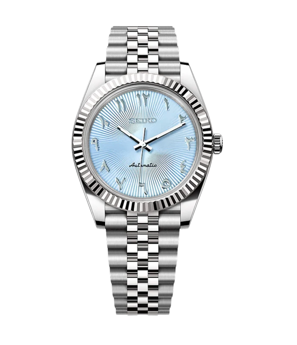 SEIKOJUST FLUTED | ARABIC ICE BLUE