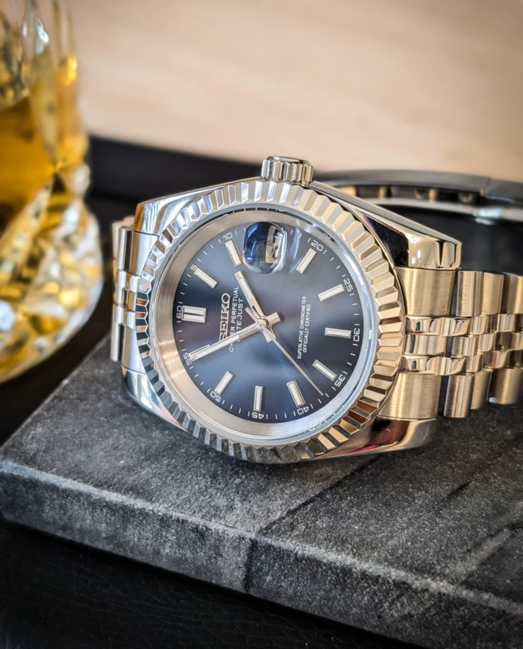 SEIKOJUST FLUTED | DARK BLUE