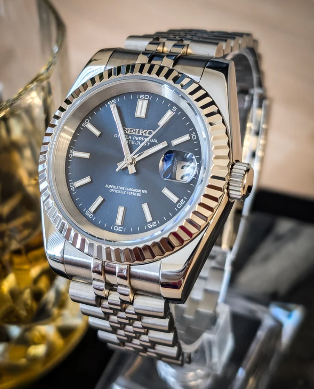 SEIKOJUST FLUTED | DARK BLUE