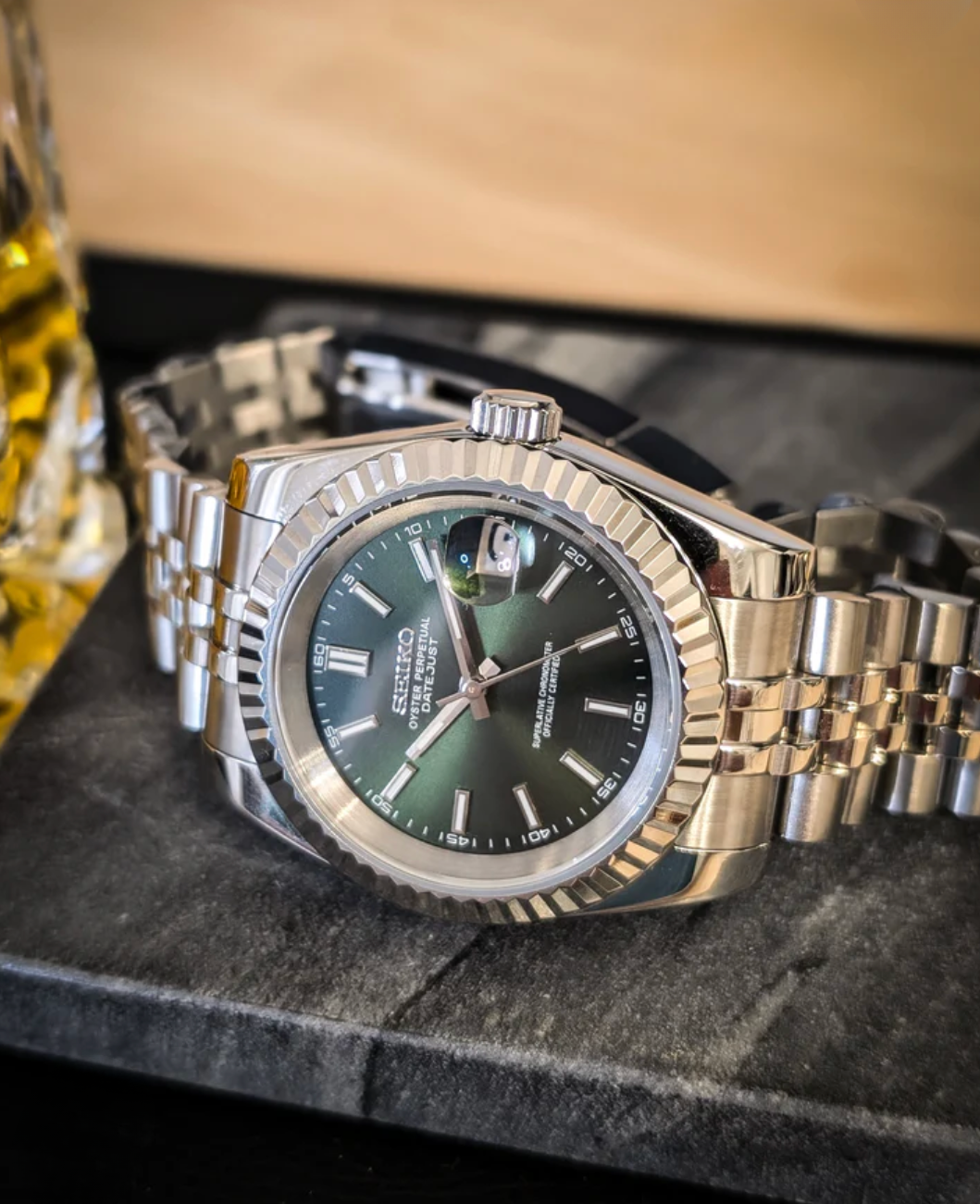 SEIKOJUST FLUTED | FOREST GREEN