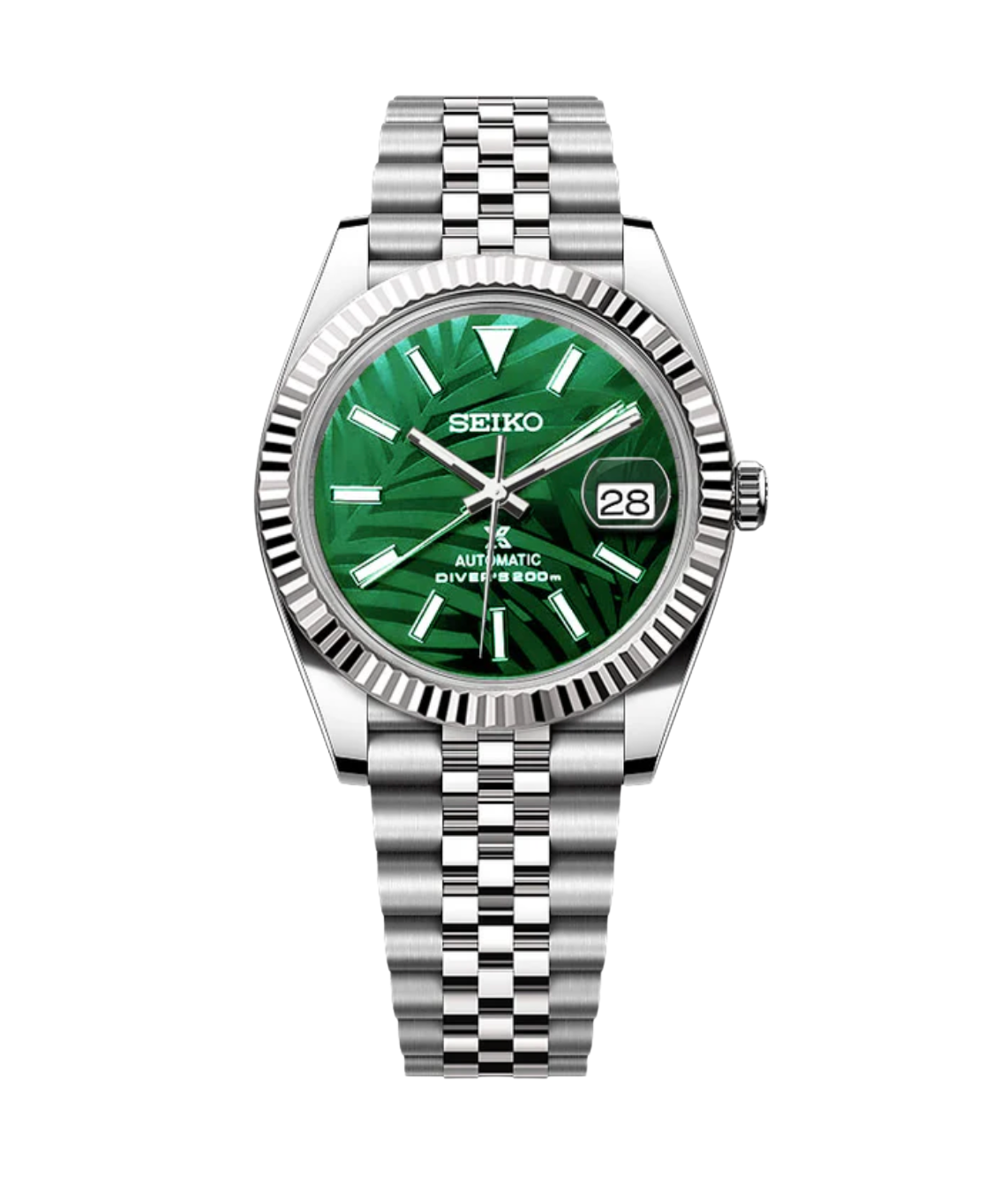 SEIKOJUST FLUTED | PALM LEAVES GREEN