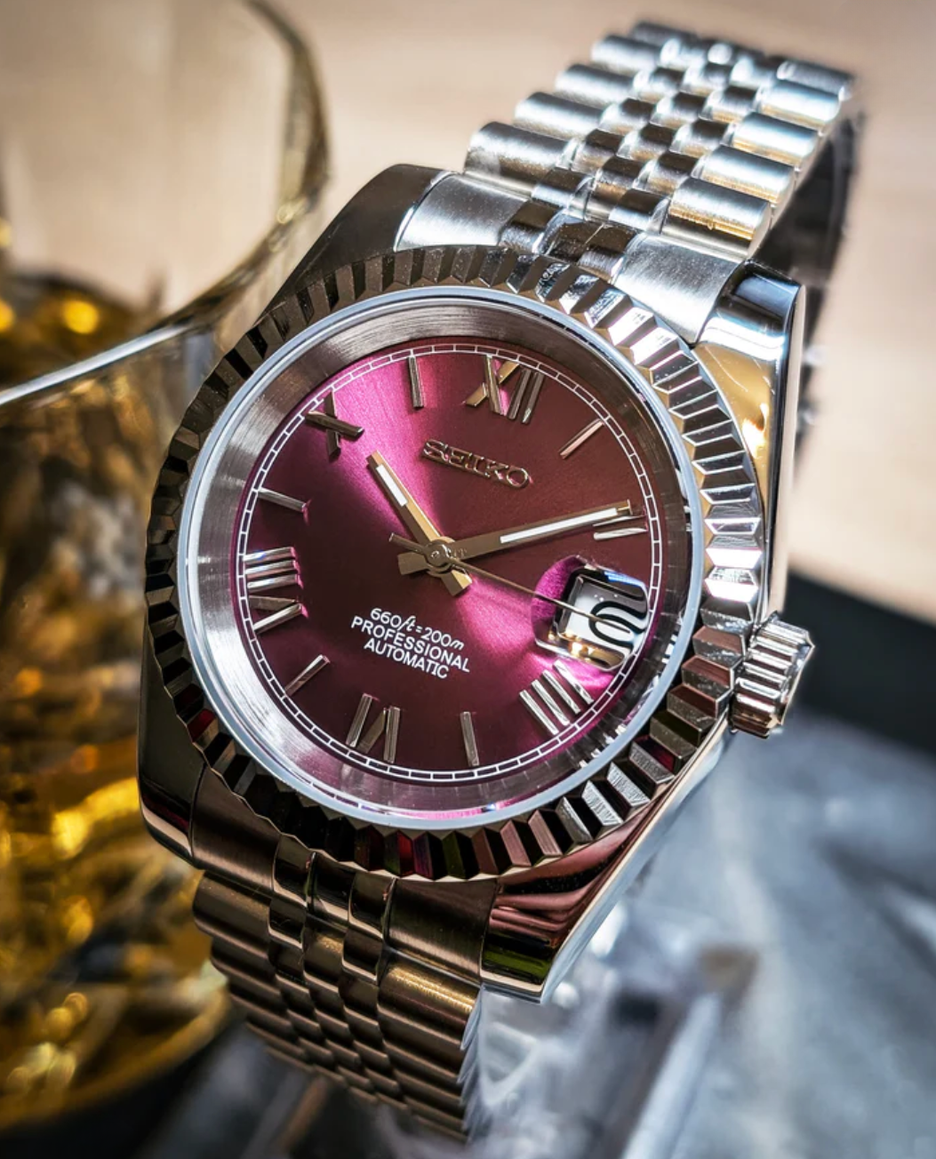 SEIKOJUST FLUTED | ROMAN PURPLE