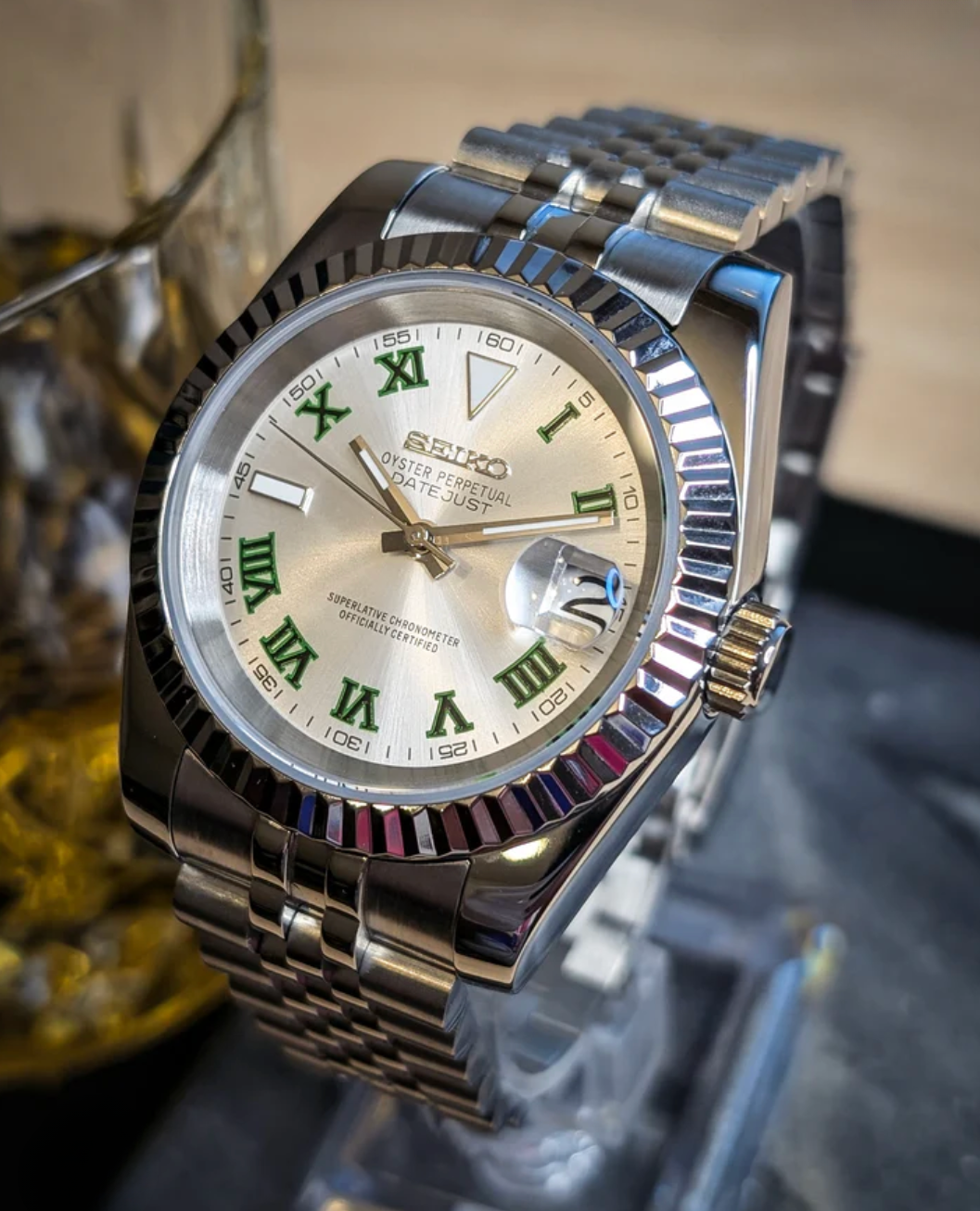 SEIKOJUST FLUTED | WIMBLEDON SILVER