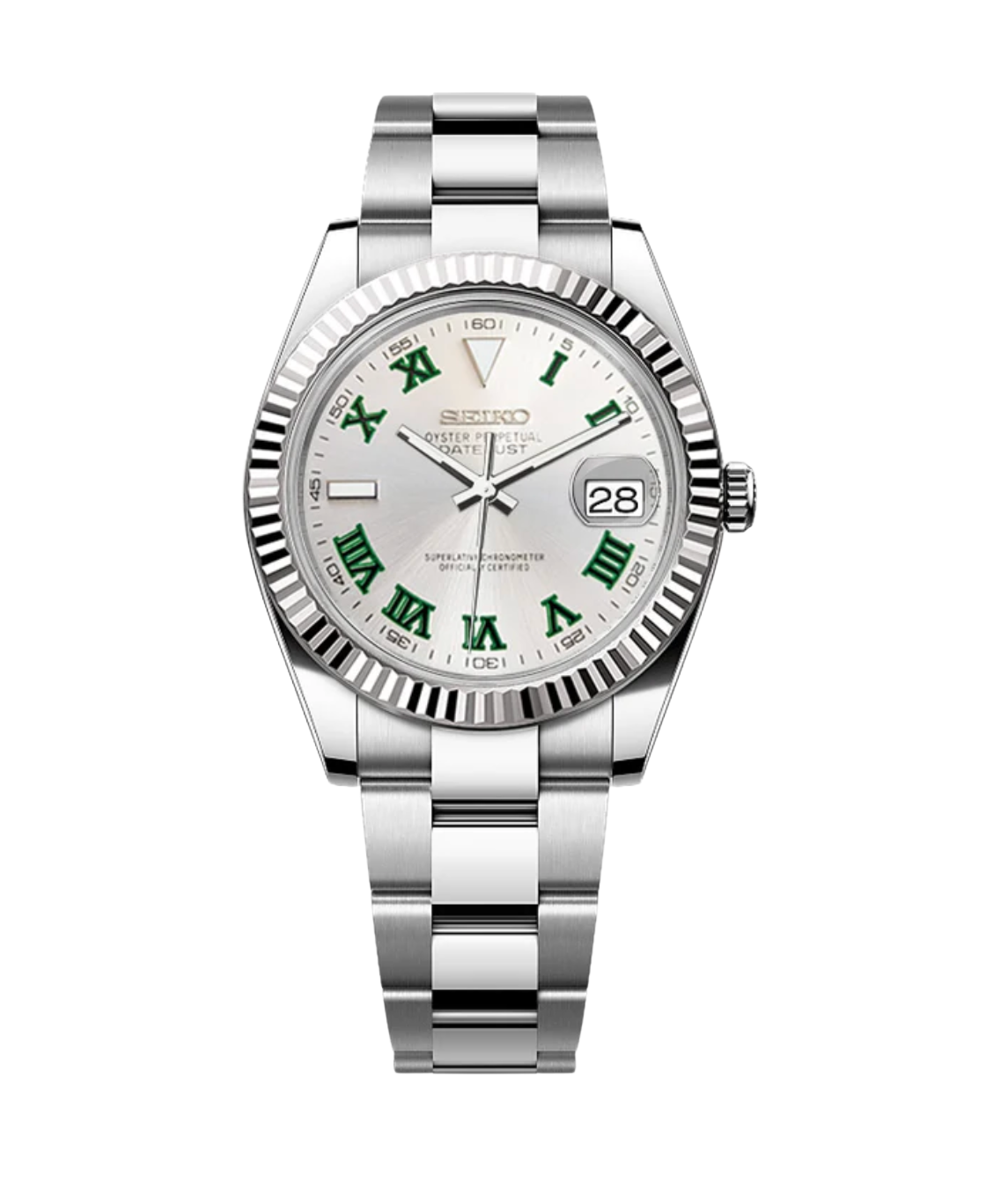 SEIKOJUST FLUTED | WIMBLEDON SILVER