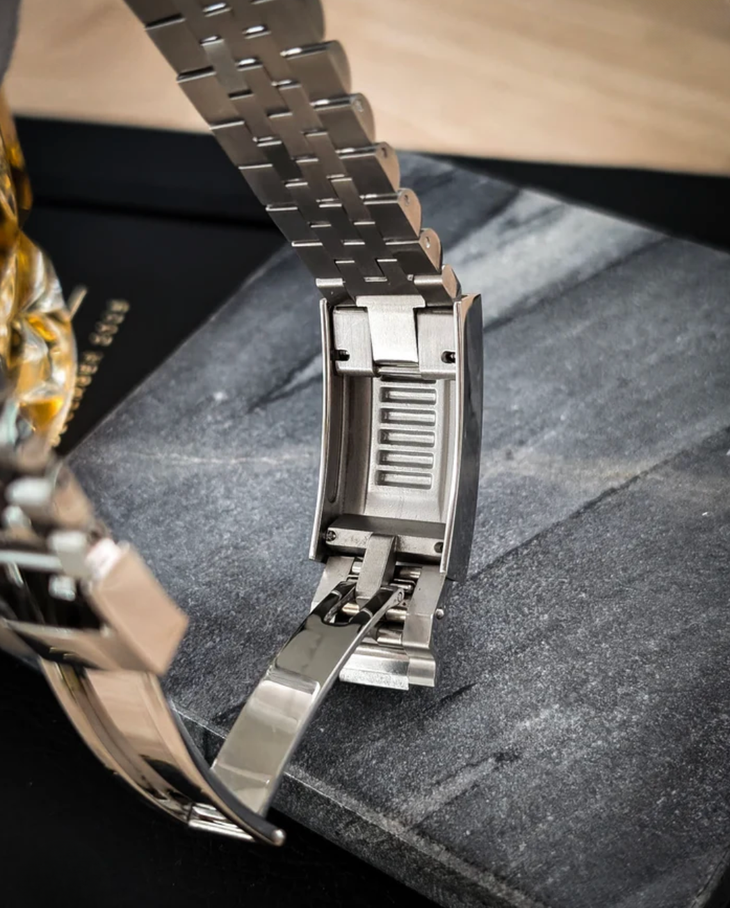 SEIKOJUST FLUTED | PALM LEAVES BLUE