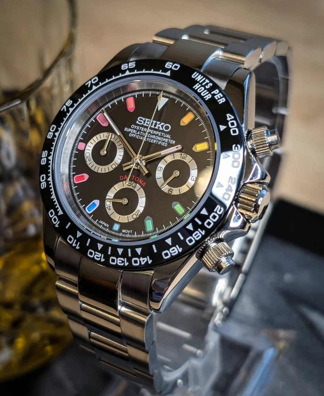 SEIKODAYTONA | BLACK RAINBOW