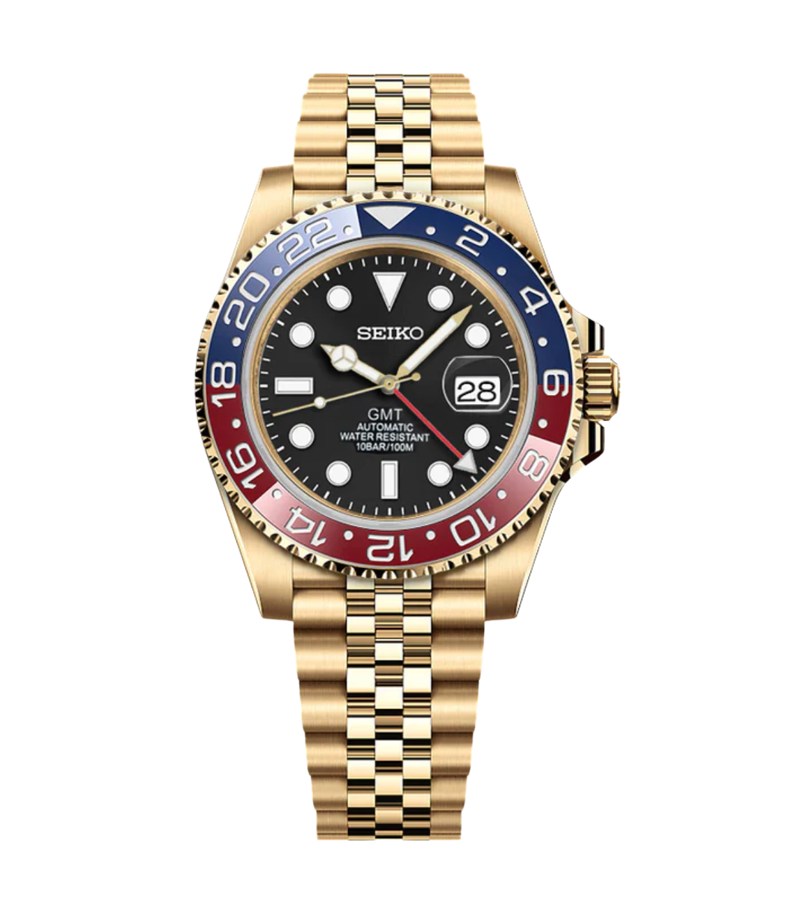 SEIKOGMT | GOLD PEPSI