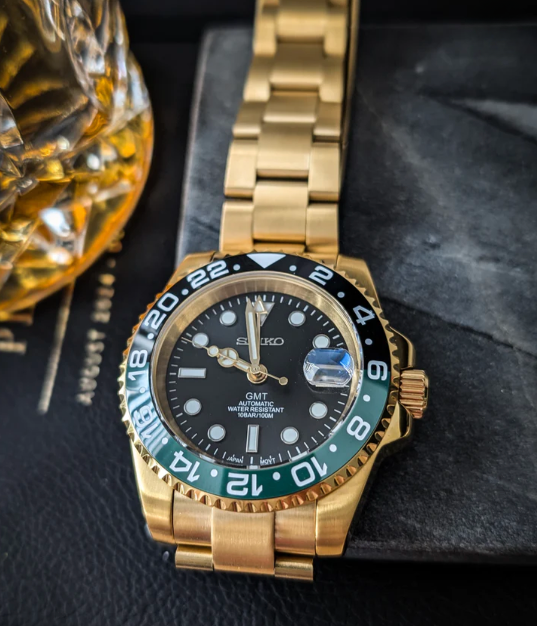SEIKOGMT | GOLD SPRITE