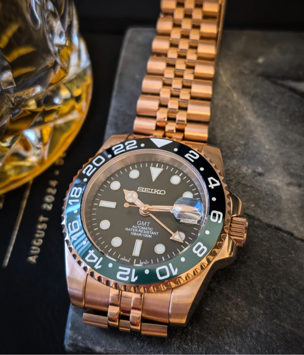 SEIKOGMT | ROSE GOLD SPRITE