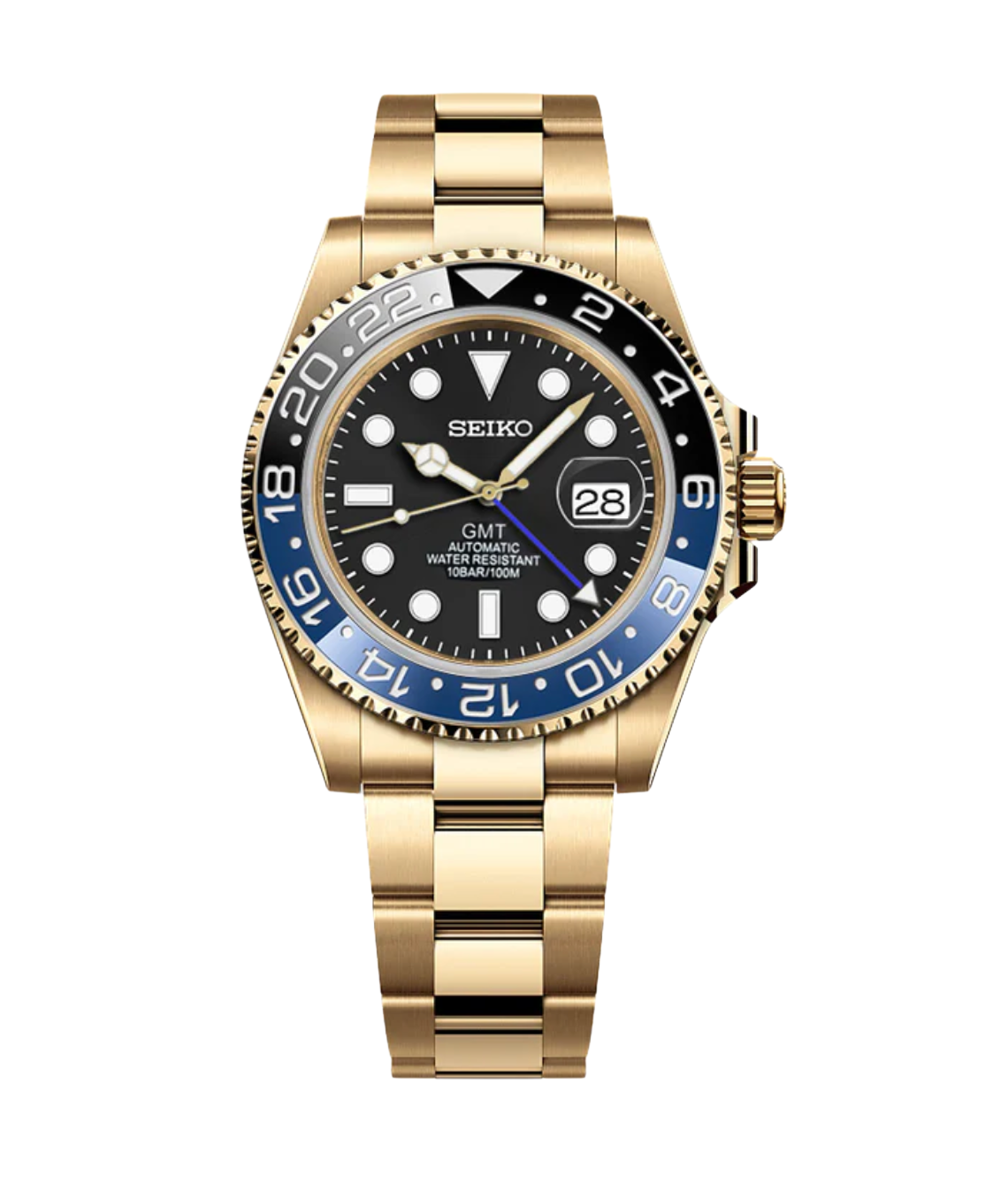 SEIKOGMT | GOLD BATMAN