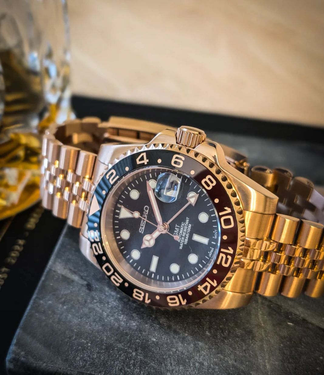 SEIKOGMT | ROSE GOLD ROOT