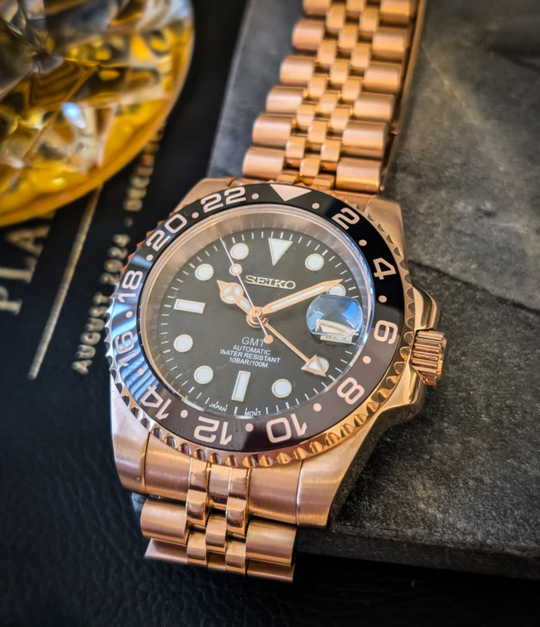 SEIKOGMT | ROSE GOLD ROOT