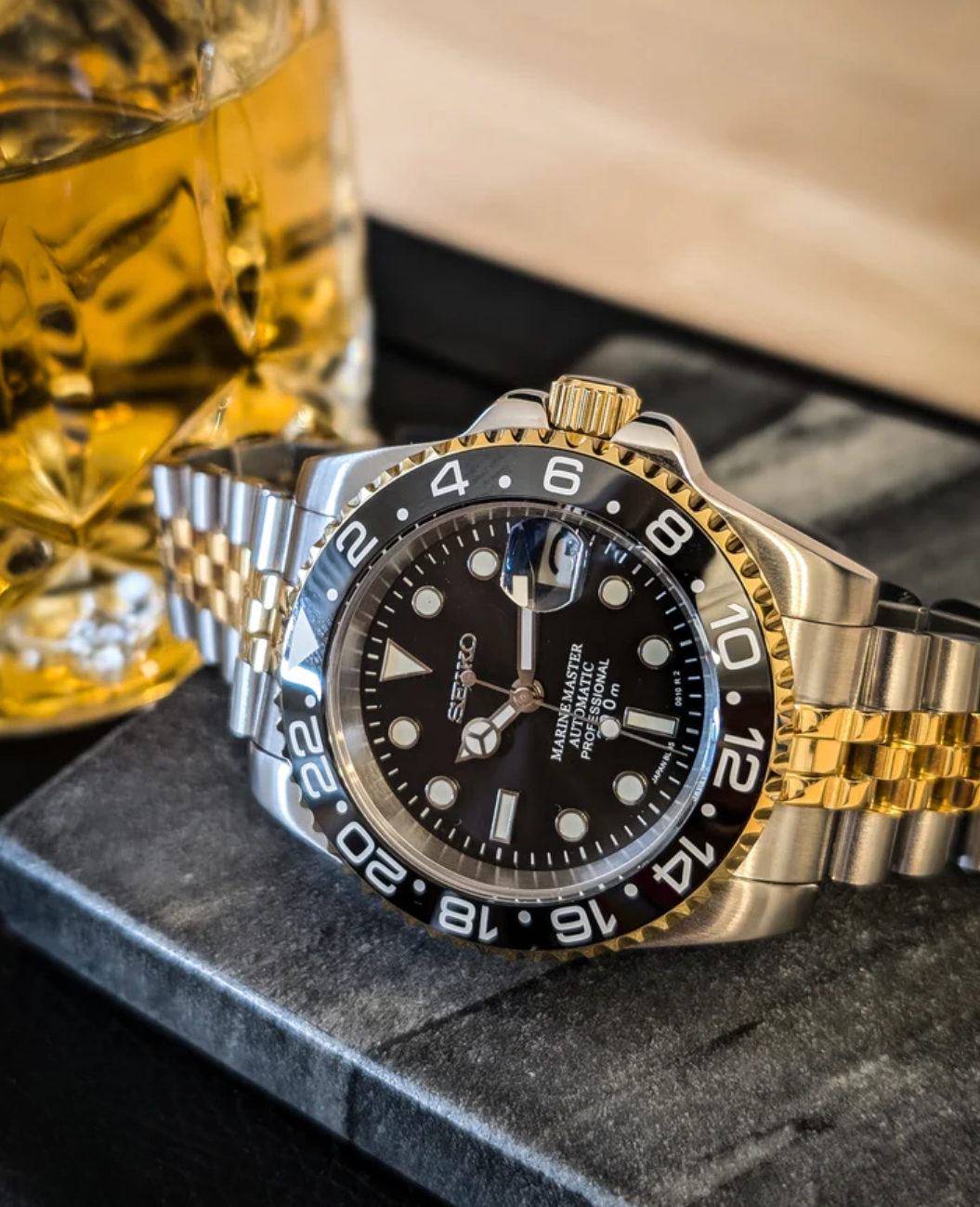 SEIKOSUB 24H | TWOTONE BLACK