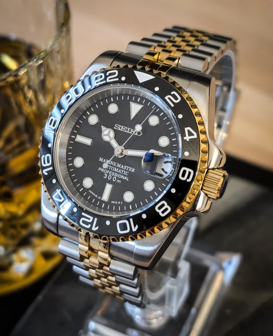 SEIKOSUB 24H | TWOTONE BLACK