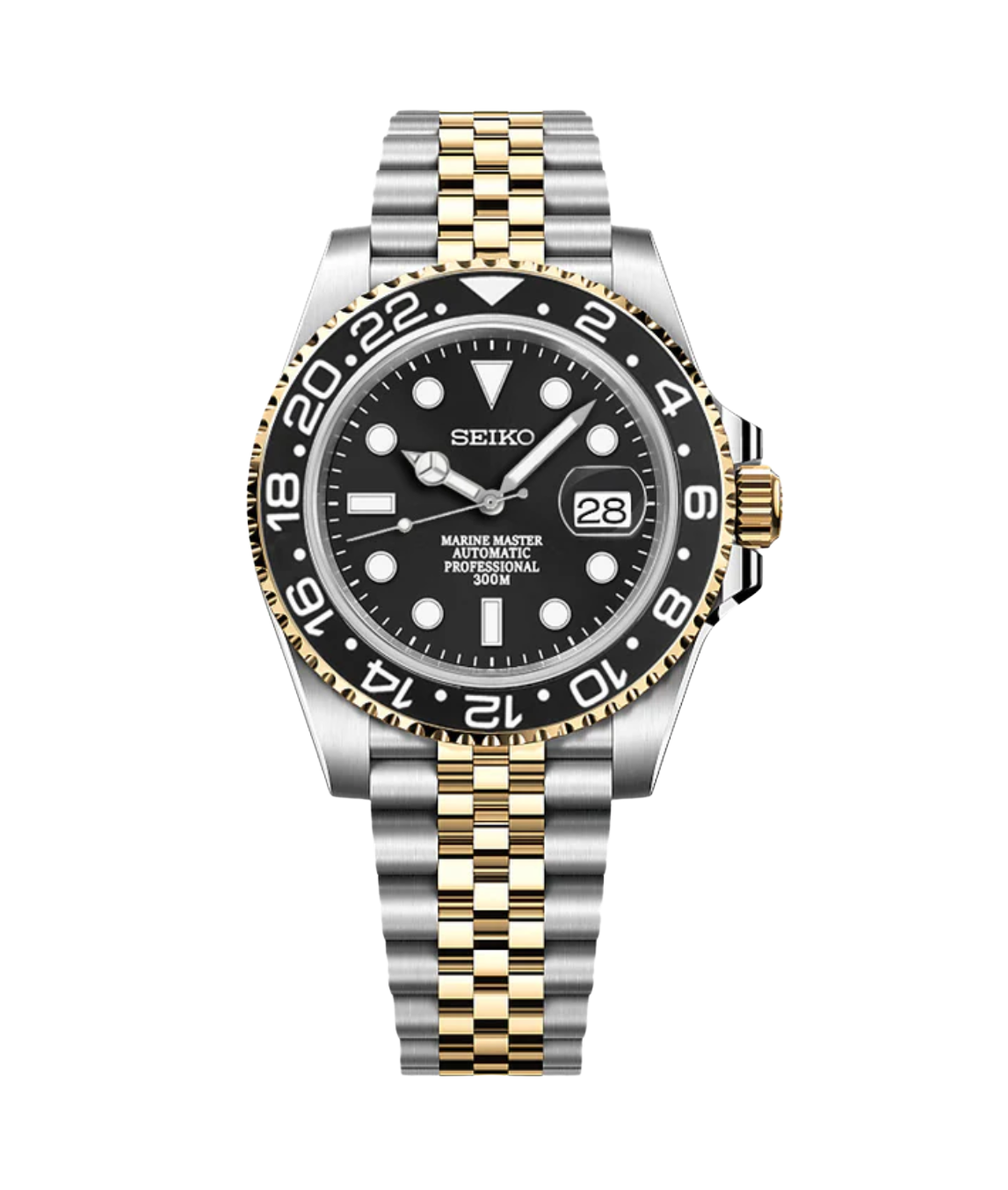 SEIKOSUB 24H | TWOTONE BLACK