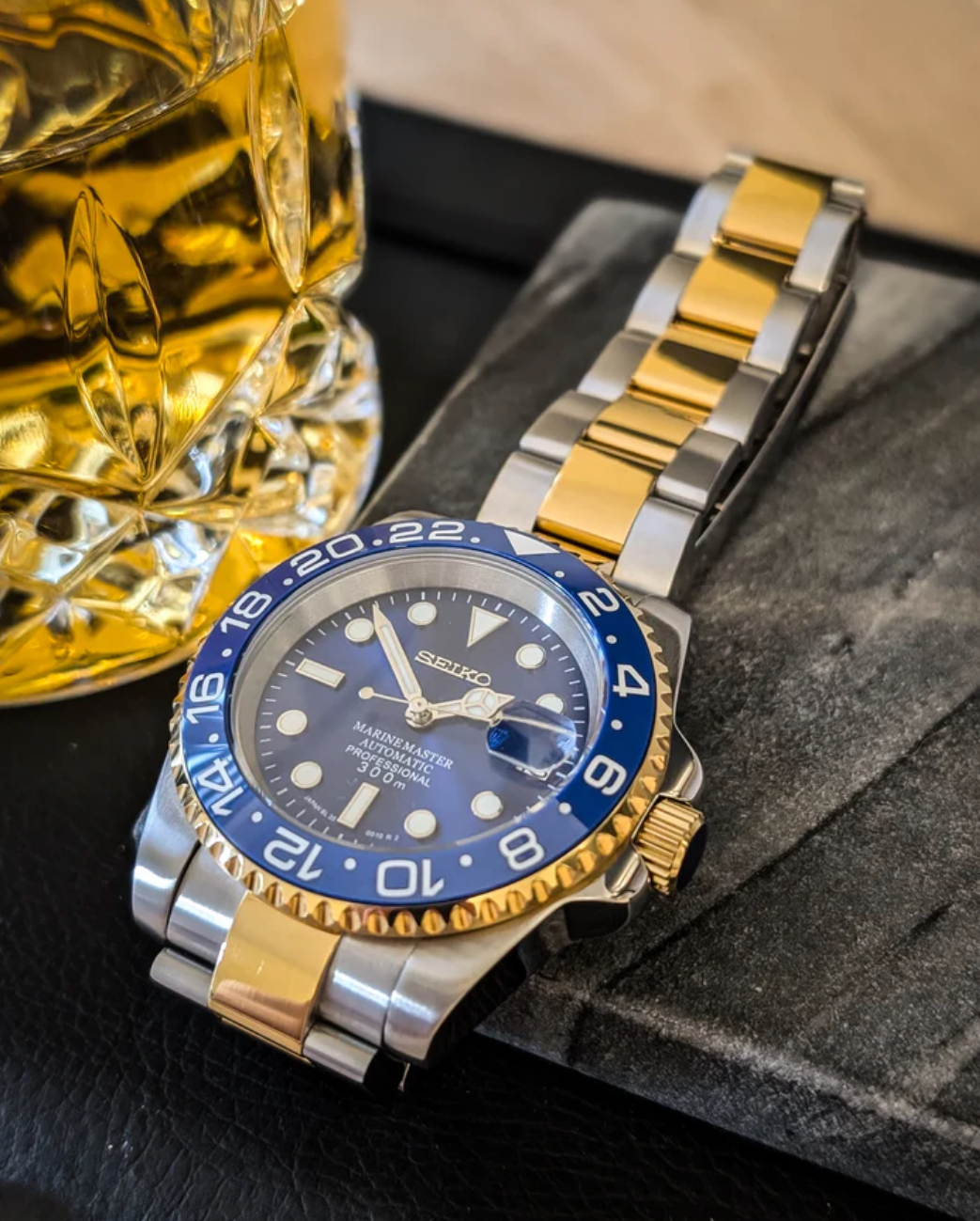 SEIKOSUB 24H | BLUSY TWOTONE GOLD