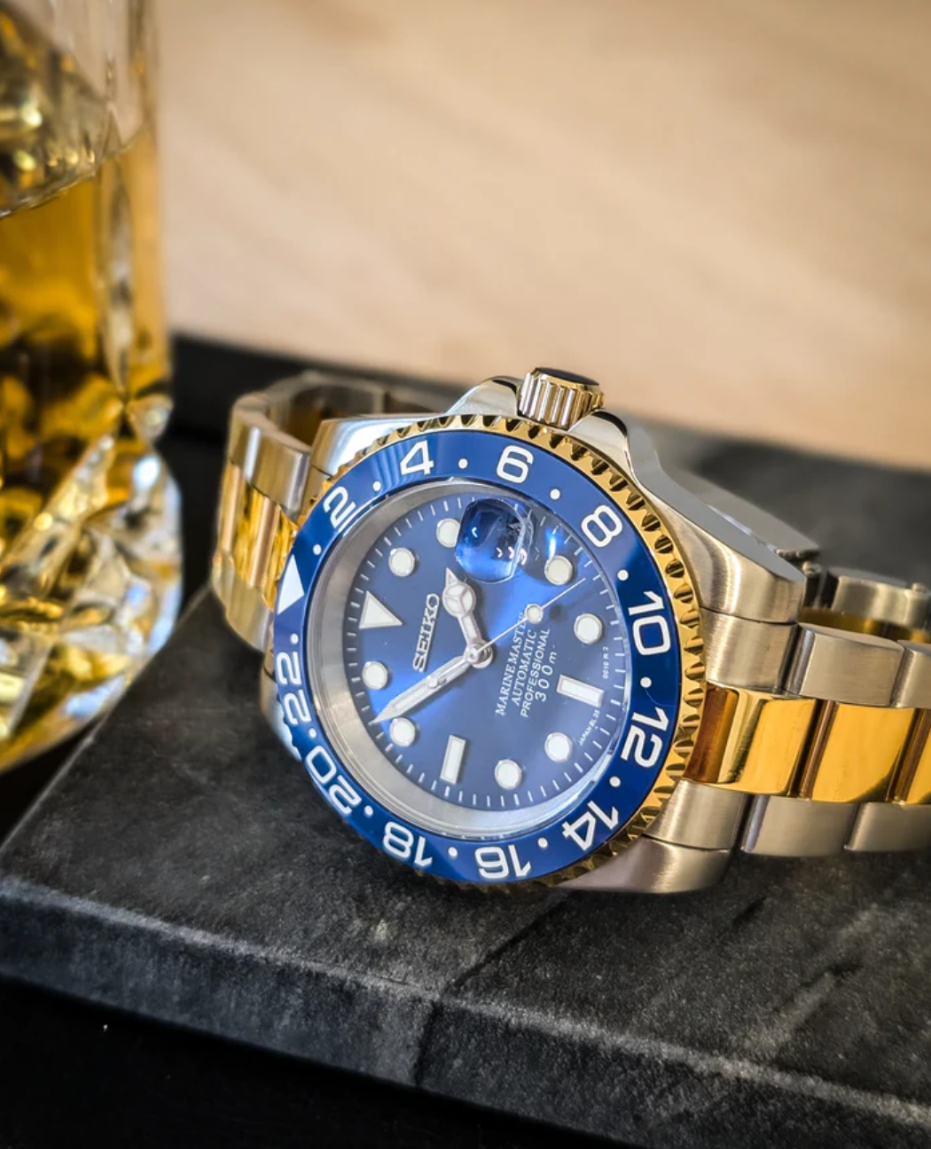 SEIKOSUB 24H | BLUSY TWOTONE GOLD